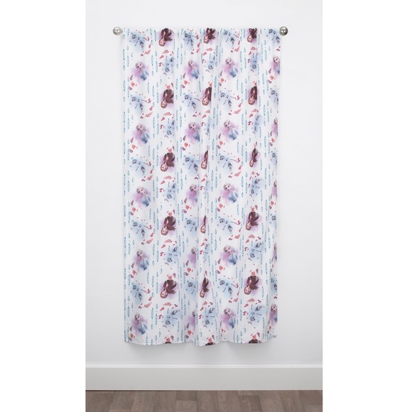 Frozen 2: Magical Journey Window 2 Curtain Panel with Tie Back - Picture 3 of 4